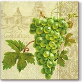 Disposable_Green Napkin 33x33cm/13in 20pc - Winery