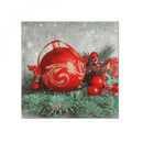 Disposable_Red Napkin 33x33cm/13in 20pc - Bauble On Twig