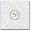 Disposable_Gold Napkin 33x33cm/13in 20pc - Inspiration Icon