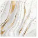Disposable_Gold Napkin 33x33cm/13in 20pc - Golded Marble