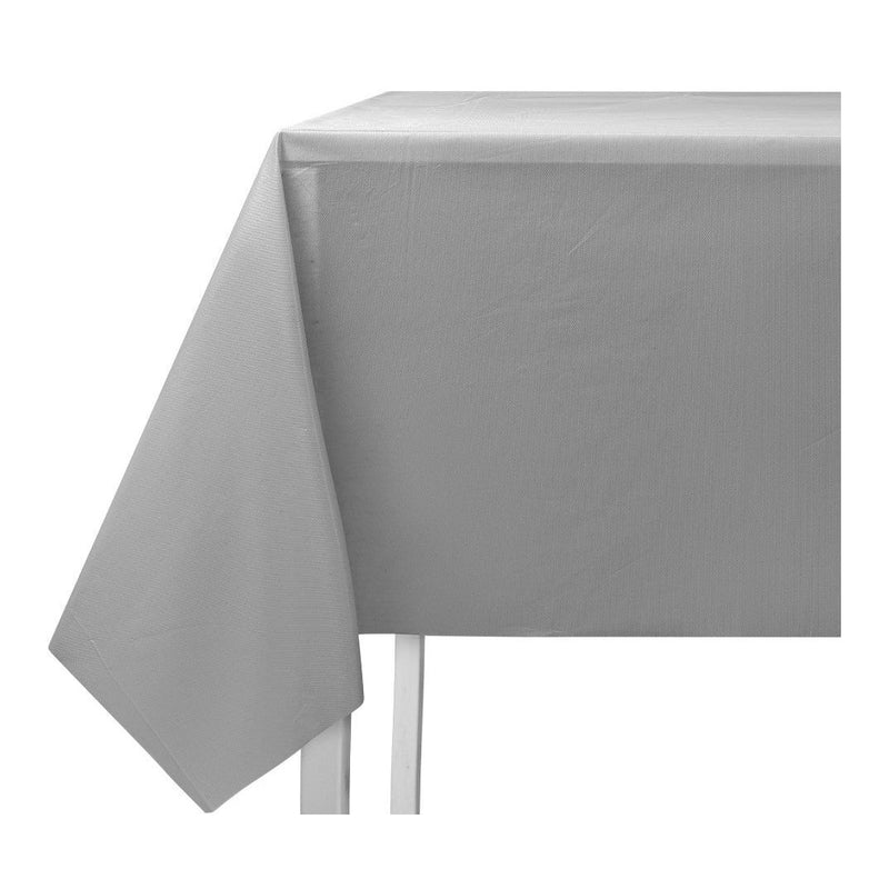 Disposable 1 Silver Tablecloth 138x274cm 