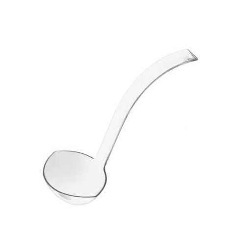 Disposable 1 Transparent Reusable Serving Ladle 