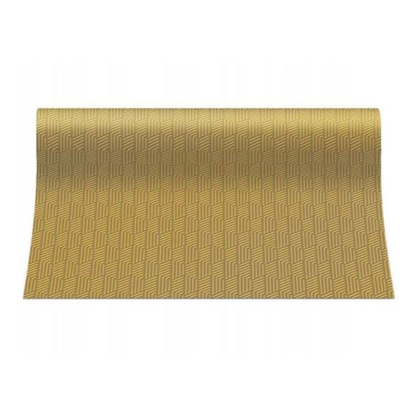 Disposable 1 Gold Table Runner 480x33cm 