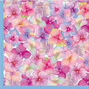 Disposable 20 Pink Napkin 33x33cm - Flower Explosion 