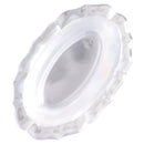 Disposable 10 Transparent Oval Reusable Plastic Dessert Bowl 150ml - Scallop 