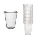 Disposable 100 Transparent Reusable Plastic Tumblers 200ml - Classico 