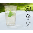 Disposable 20 Gold Glitter Reusable Tumblers 