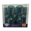 Disposable 5 Pink & Gold Reusable Wine Cups - Line 