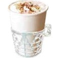 Disposable 10 Transparent Reusable Plastic Cup Holder 