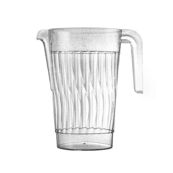 Disposable 1 Silver Glitter Reusable Pitcher 1.5L 