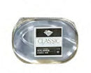 10 Transparent & Gold Reusable Plastic Dessert Bowl 180ml - Classic