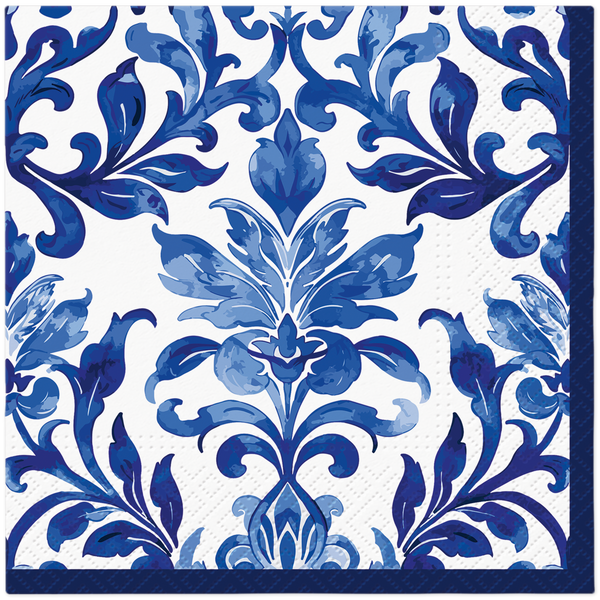 Disposable 20 Blue Napkin 33x33cm/13inch 