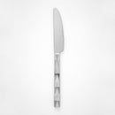 20 Silver Reusable Plastic Knives 20cm - Diamond
