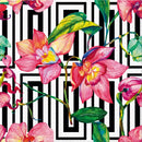 Disposable 20 Pink Napkin 33x33cm - Wildflower Orchid 