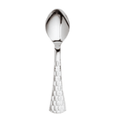Disposable 20 Silver Reusable Plastic Tea Spoons - Glamour 