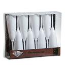 Disposable 8 White Reusable Champagne & Cocktail Cups 170ml 