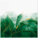 Disposable 20 Green Napkin 33x33cm - GREEN DREAM 